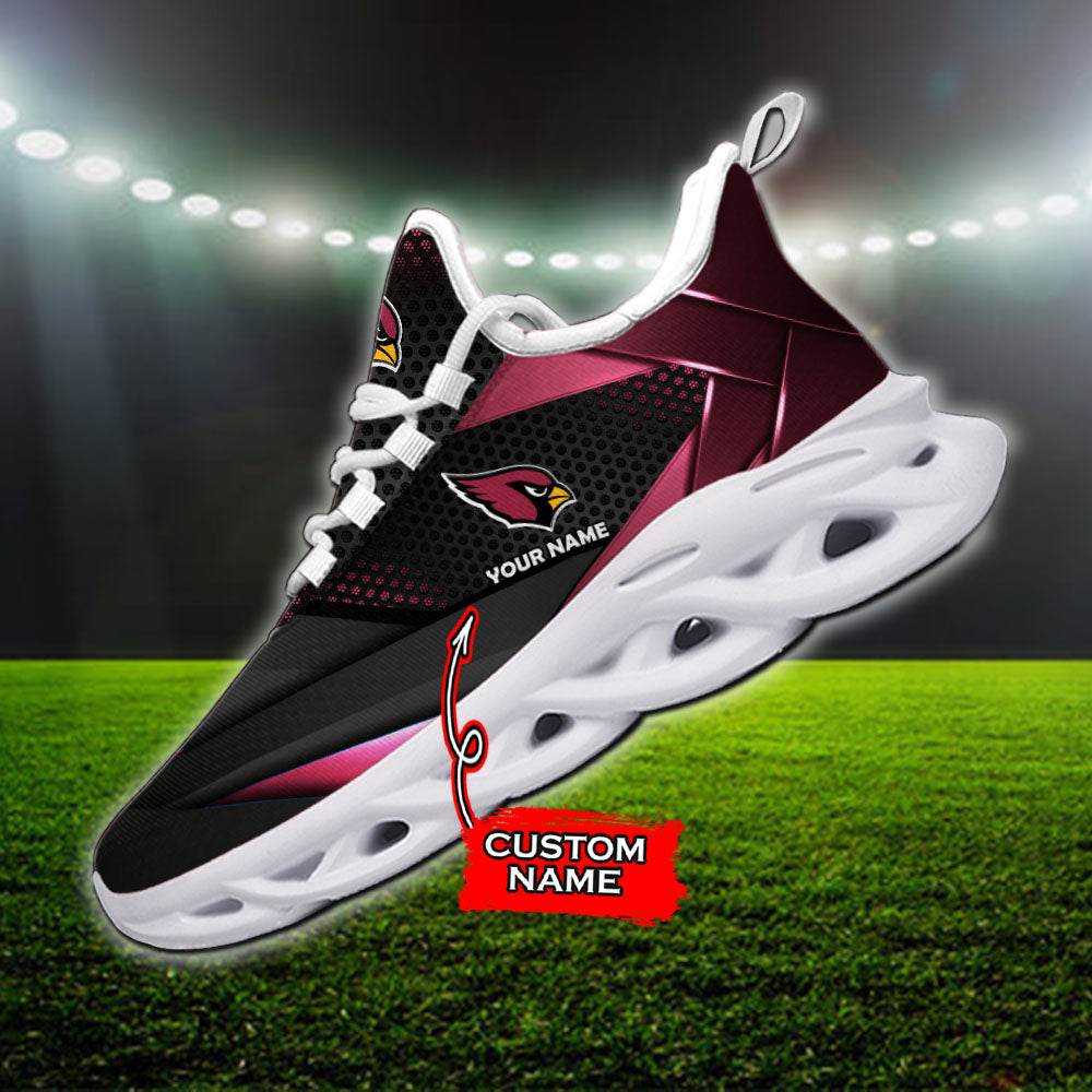 Personalized Arizona Cardinals NFL Max Soul Shoes Sneakers for Men And Women – NFL Football Fan Shoes, Team Sneakers