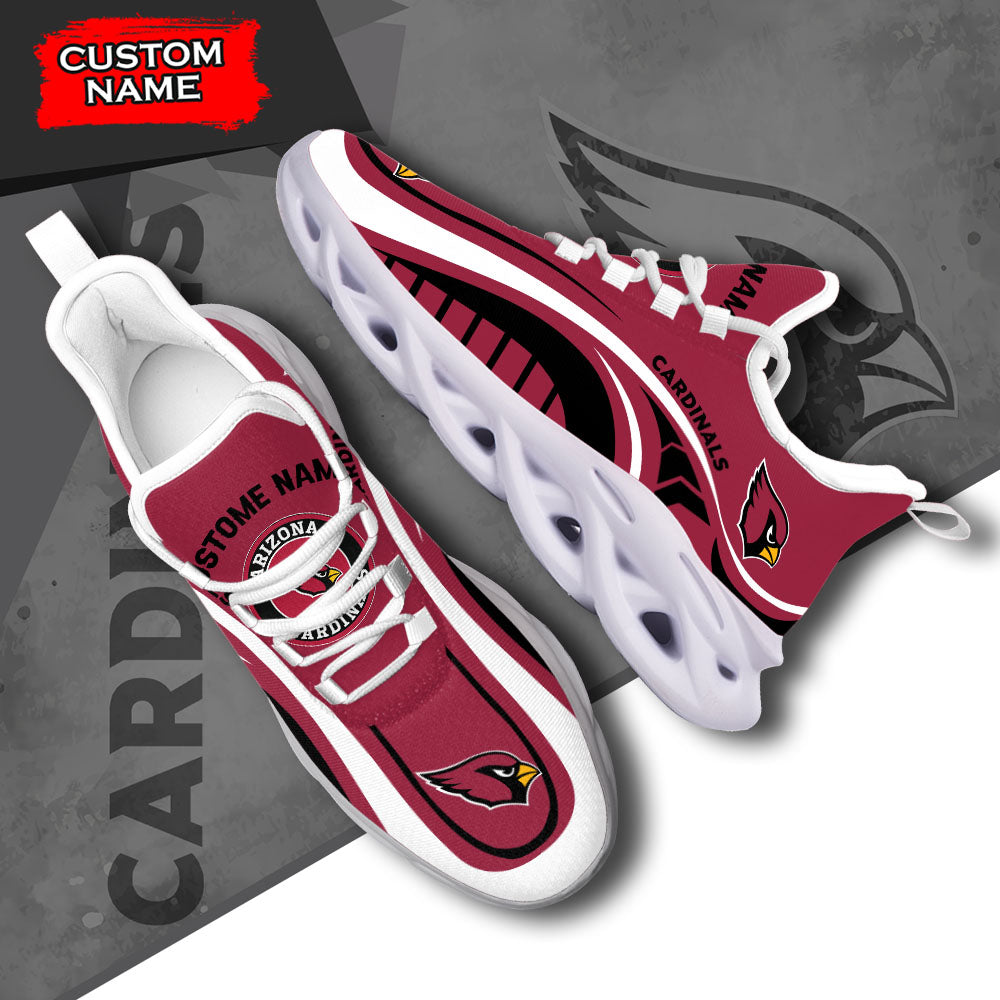 Personalized Arizona Cardinals NFL Max Soul Shoes Sneakers for Men And Women – NFL Football Fan Shoes, Team Sneakers - Image 6