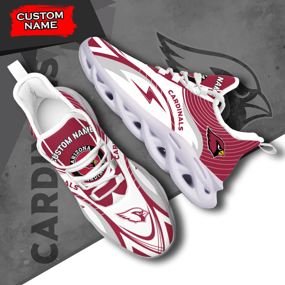 Personalized Arizona Cardinals NFL Max Soul Shoes Sneakers for Men And Women – NFL Football Fan Shoes, Team Sneakers - Image 6