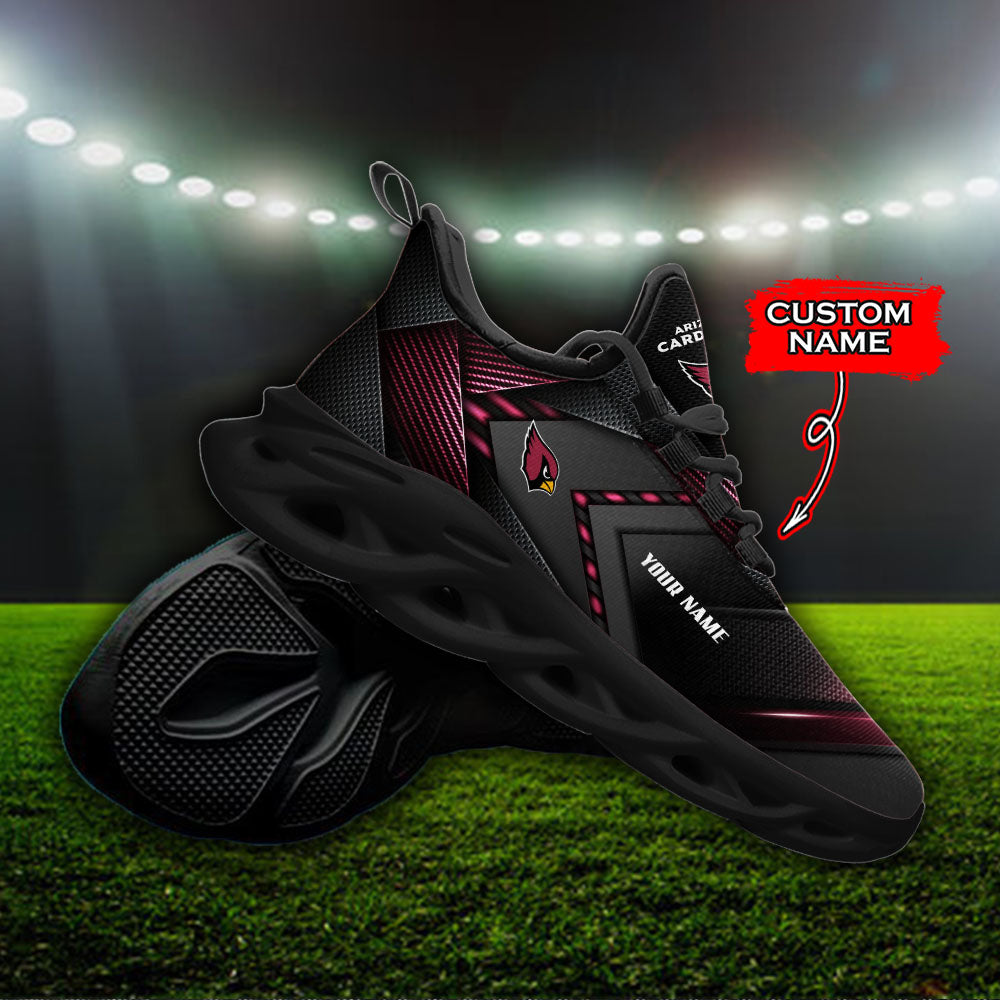 Personalized Arizona Cardinals NFL Max Soul Shoes Sneakers for Men And Women – NFL Football Fan Shoes, Team Sneakers - Image 4