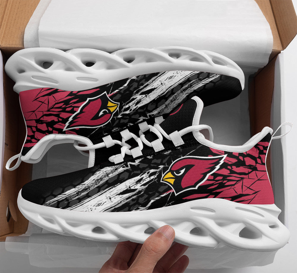 Personalized Arizona Cardinals NFL Max Soul Shoes Sneakers for Men And Women – NFL Football Fan Shoes, Team Sneakers