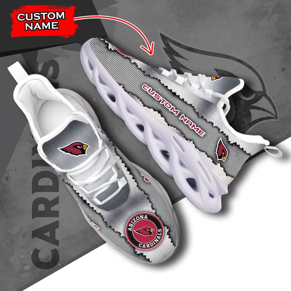 Personalized Arizona Cardinals NFL Max Soul Shoes Sneakers for Men And Women – NFL Football Fan Shoes, Team Sneakers - Image 6