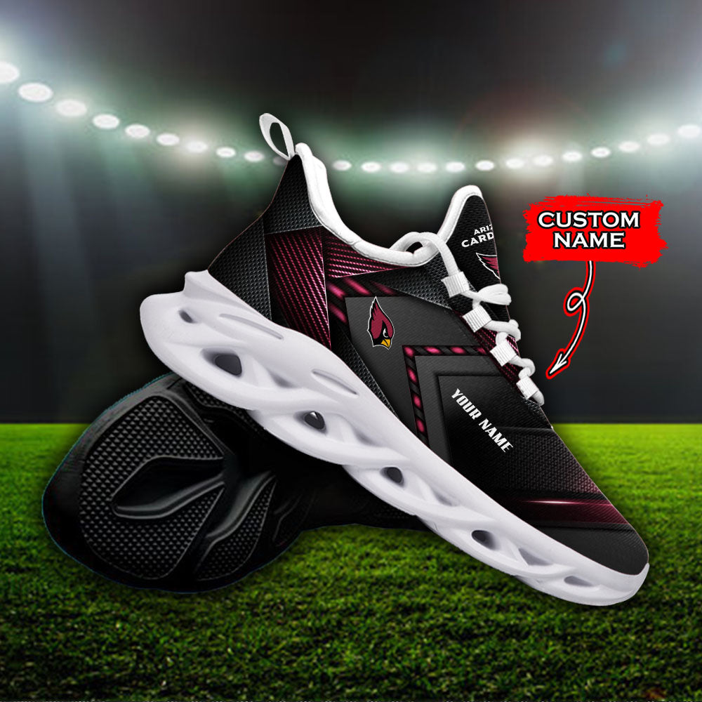 Personalized Arizona Cardinals NFL Max Soul Shoes Sneakers for Men And Women – NFL Football Fan Shoes, Team Sneakers - Image 3