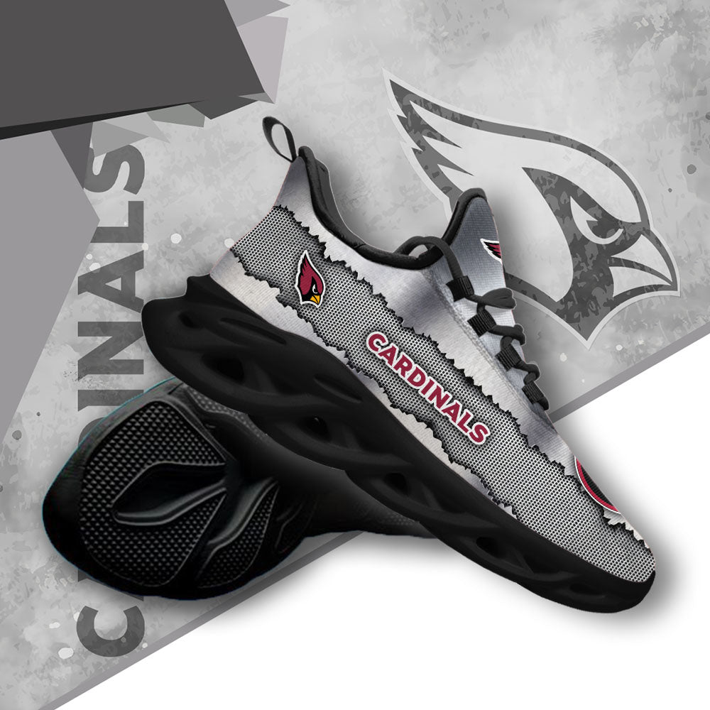 Personalized Arizona Cardinals NFL Max Soul Shoes Sneakers for Men And Women – NFL Football Fan Shoes, Team Sneakers - Image 4