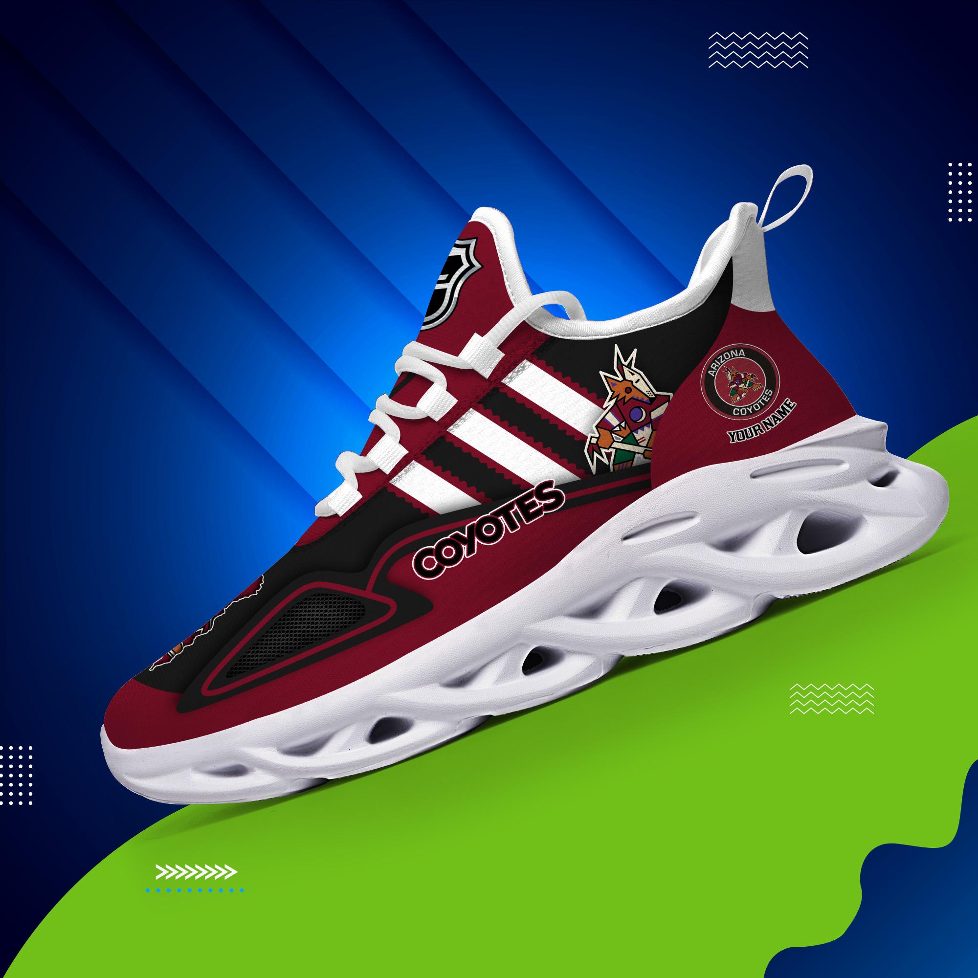 Personalized Arizona Coyotes Max Soul Shoes Sneakers for Men And Women – NHL Hockey Fan Shoes, Team Sneakers - Image 4