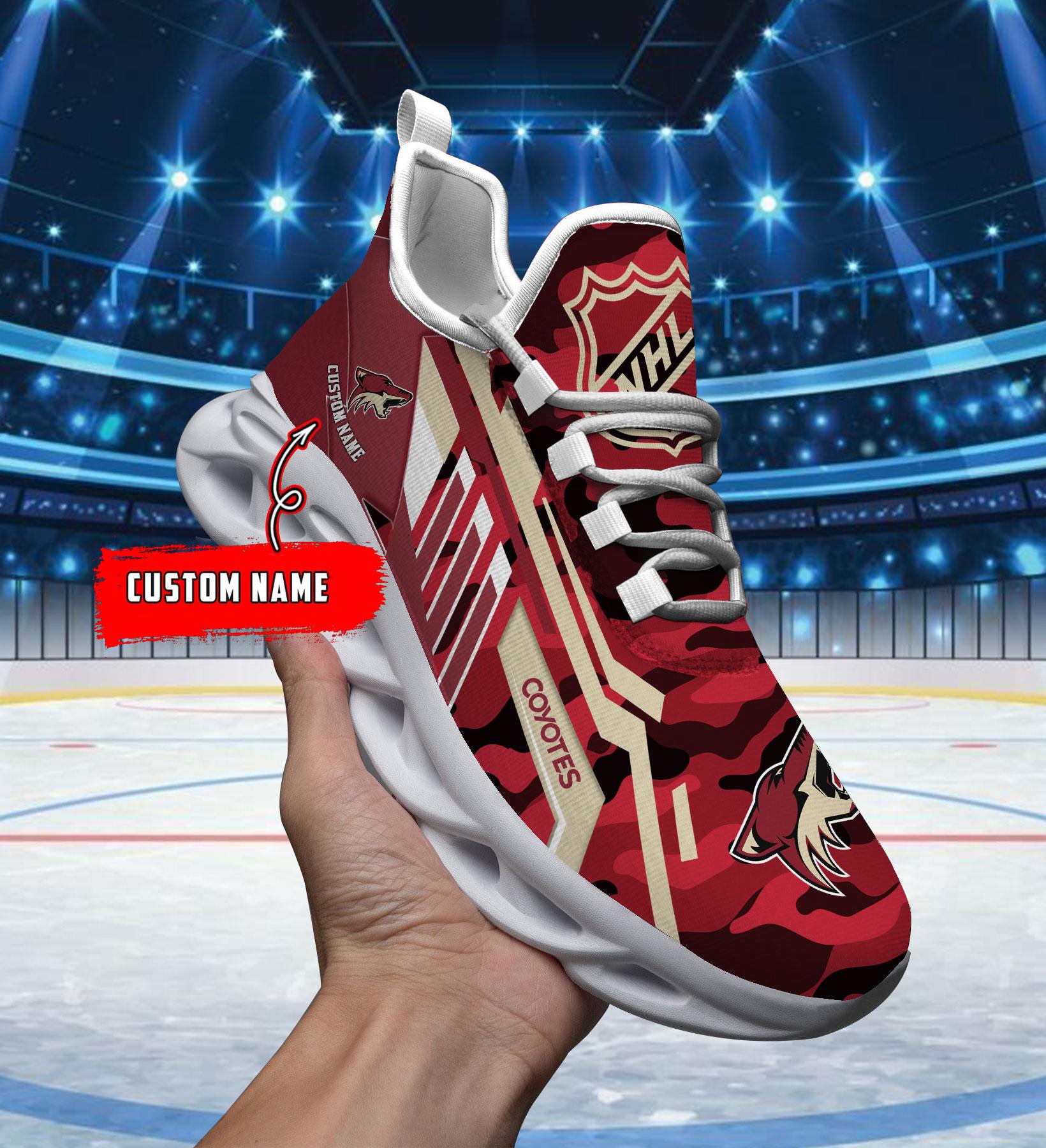 Personalized Arizona Coyotes Max Soul Shoes Sneakers for Men And Women – NHL Hockey Fan Shoes, Team Sneakers - Image 4