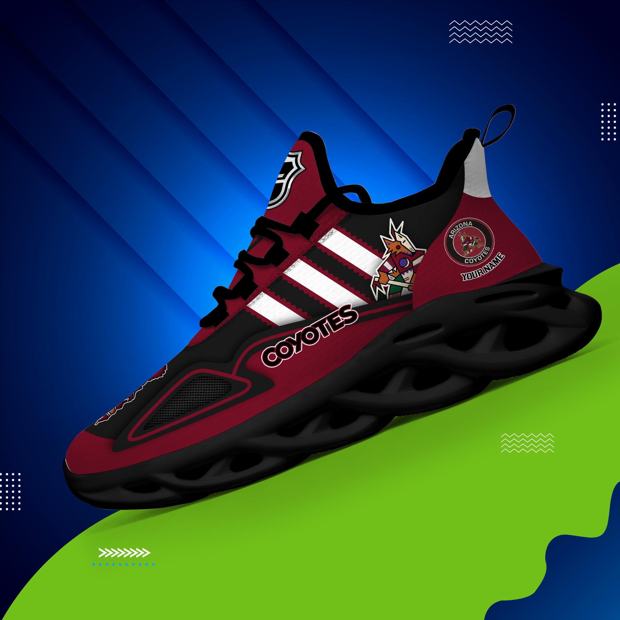 Personalized Arizona Coyotes Max Soul Shoes Sneakers for Men And Women – NHL Hockey Fan Shoes, Team Sneakers - Image 3