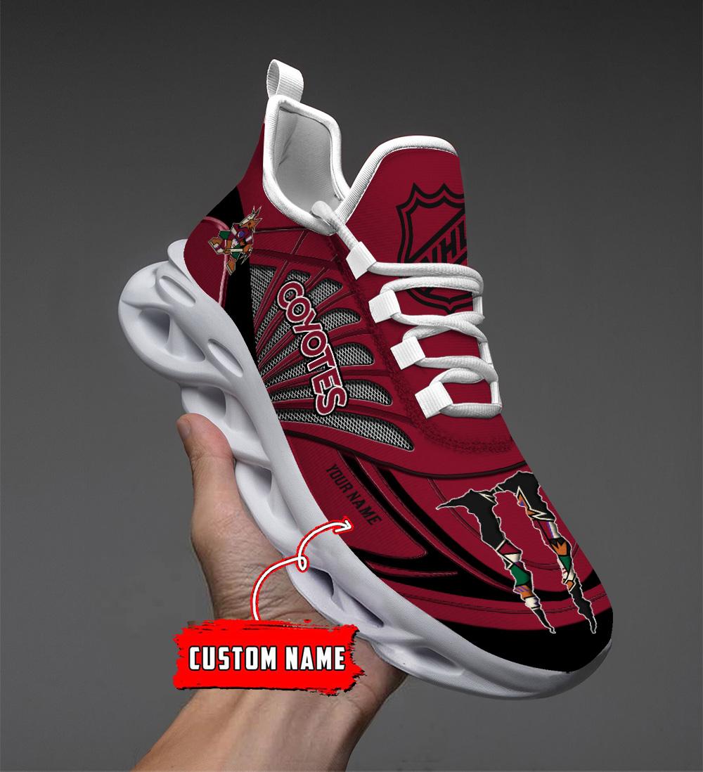 Personalized Arizona Coyotes Max Soul Shoes Sneakers for Men And Women – NHL Hockey Fan Shoes, Team Sneakers