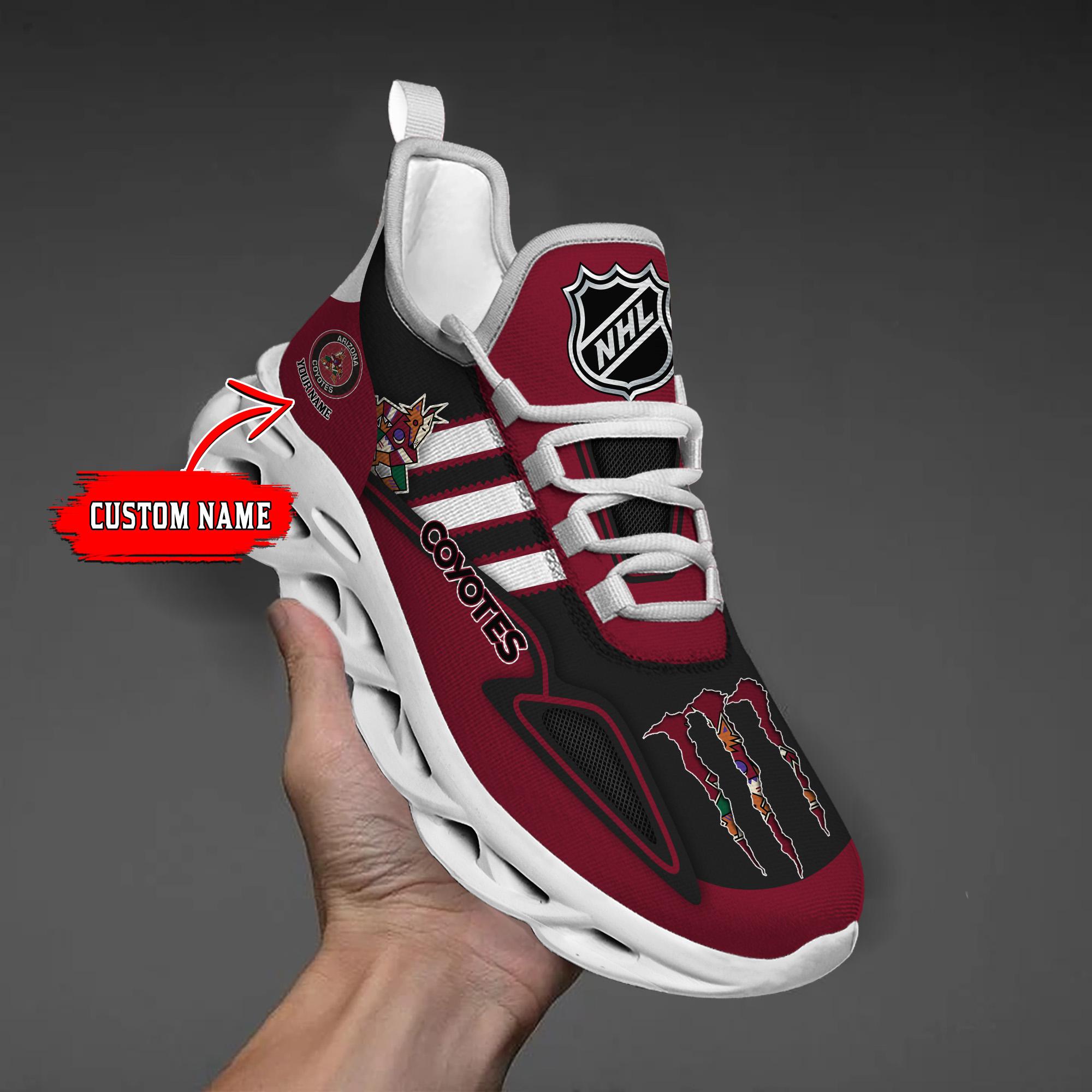 Personalized Arizona Coyotes Max Soul Shoes Sneakers for Men And Women – NHL Hockey Fan Shoes, Team Sneakers