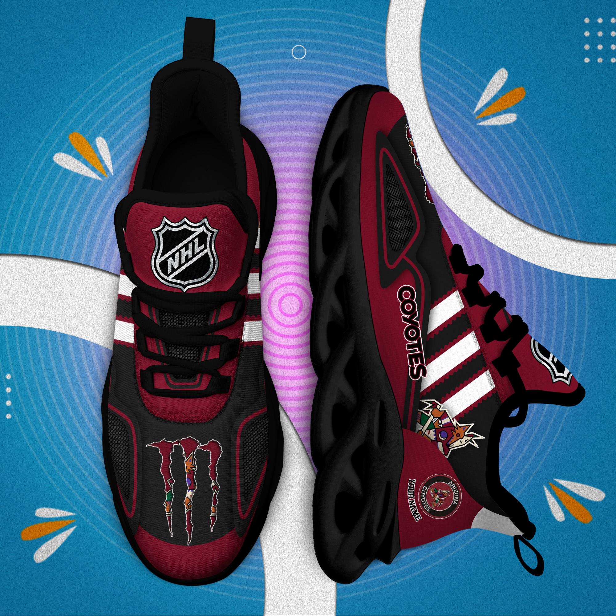 Personalized Arizona Coyotes Max Soul Shoes Sneakers for Men And Women – NHL Hockey Fan Shoes, Team Sneakers - Image 5