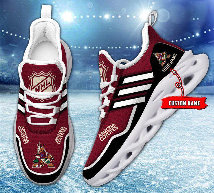 Personalized Arizona Coyotes Max Soul Shoes Sneakers for Men And Women – NHL Hockey Fan Shoes, Team Sneakers