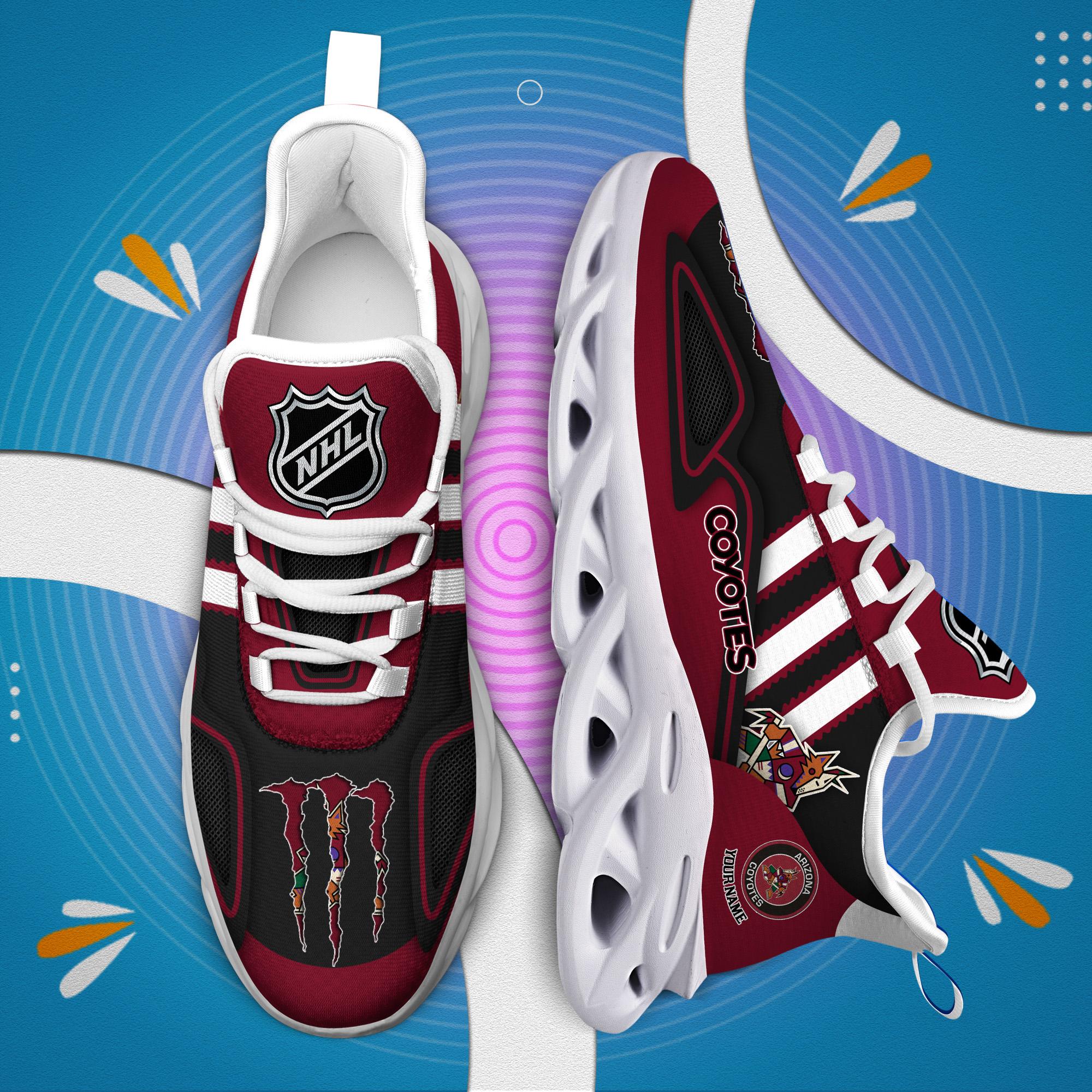 Personalized Arizona Coyotes Max Soul Shoes Sneakers for Men And Women – NHL Hockey Fan Shoes, Team Sneakers - Image 6