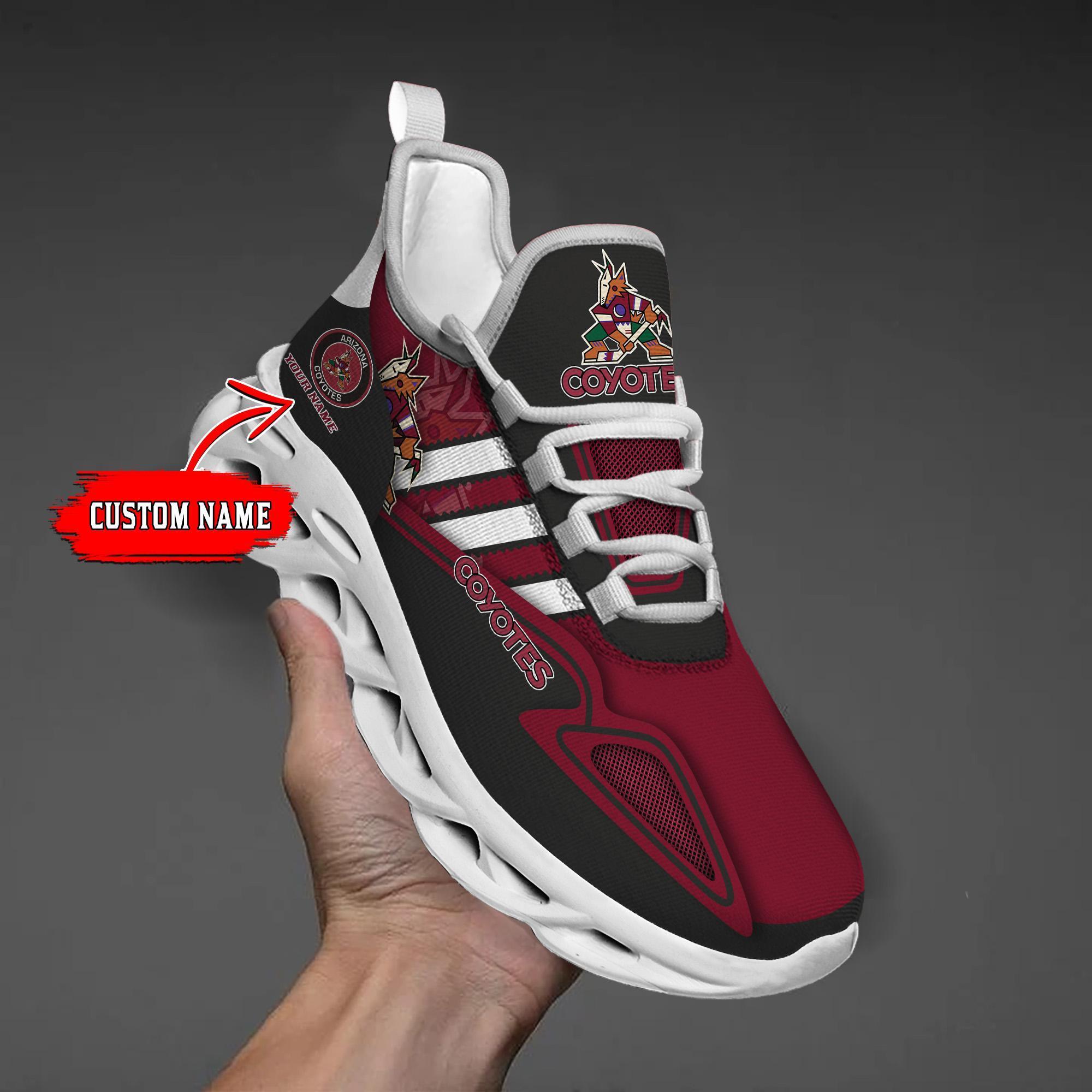 Personalized Arizona Coyotes Max Soul Shoes Sneakers for Men And Women – NHL Hockey Fan Shoes, Team Sneakers