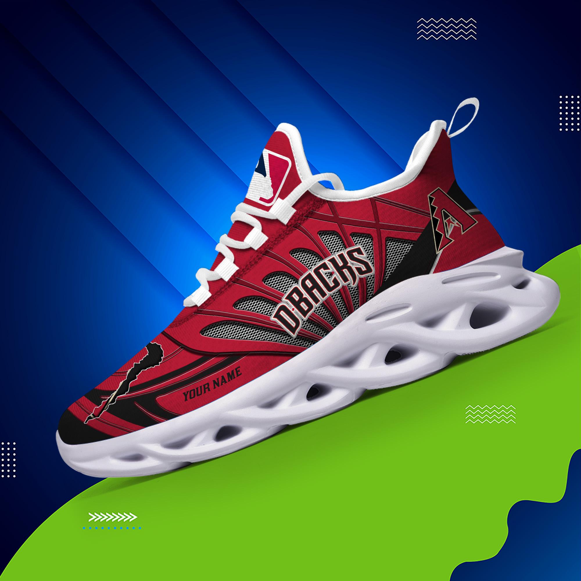 Personalized Arizona Diamondbacks Max Soul Shoes Sneakers for Men And Women – MLB Baseball Fan Shoes, Team Sneakers - Image 4
