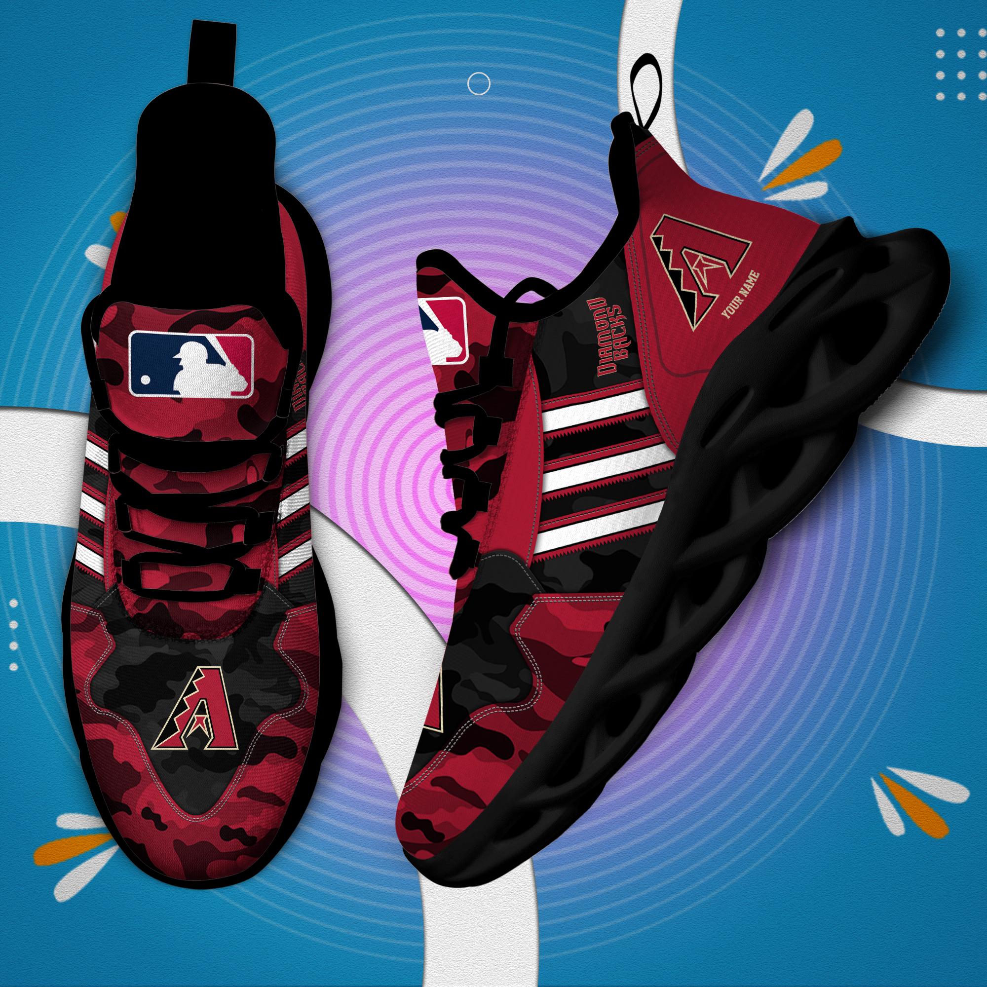Personalized Arizona Diamondbacks Max Soul Shoes Sneakers for Men And Women – MLB Baseball Fan Shoes, Team Sneakers - Image 5