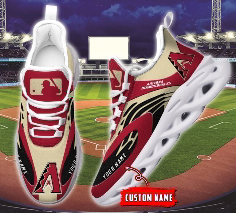Personalized Arizona Diamondbacks Max Soul Shoes Sneakers for Men And Women – MLB Baseball Fan Shoes, Team Sneakers