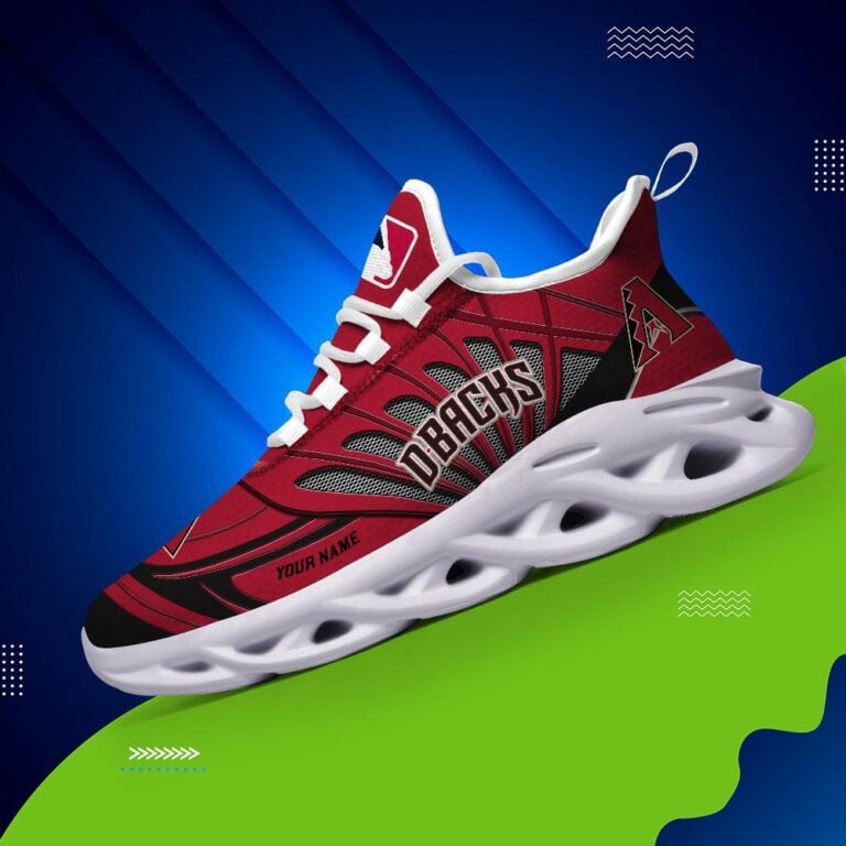 Personalized Arizona Diamondbacks Max Soul Shoes Sneakers for Men And Women – MLB Baseball Fan Shoes, Team Sneakers - Image 3