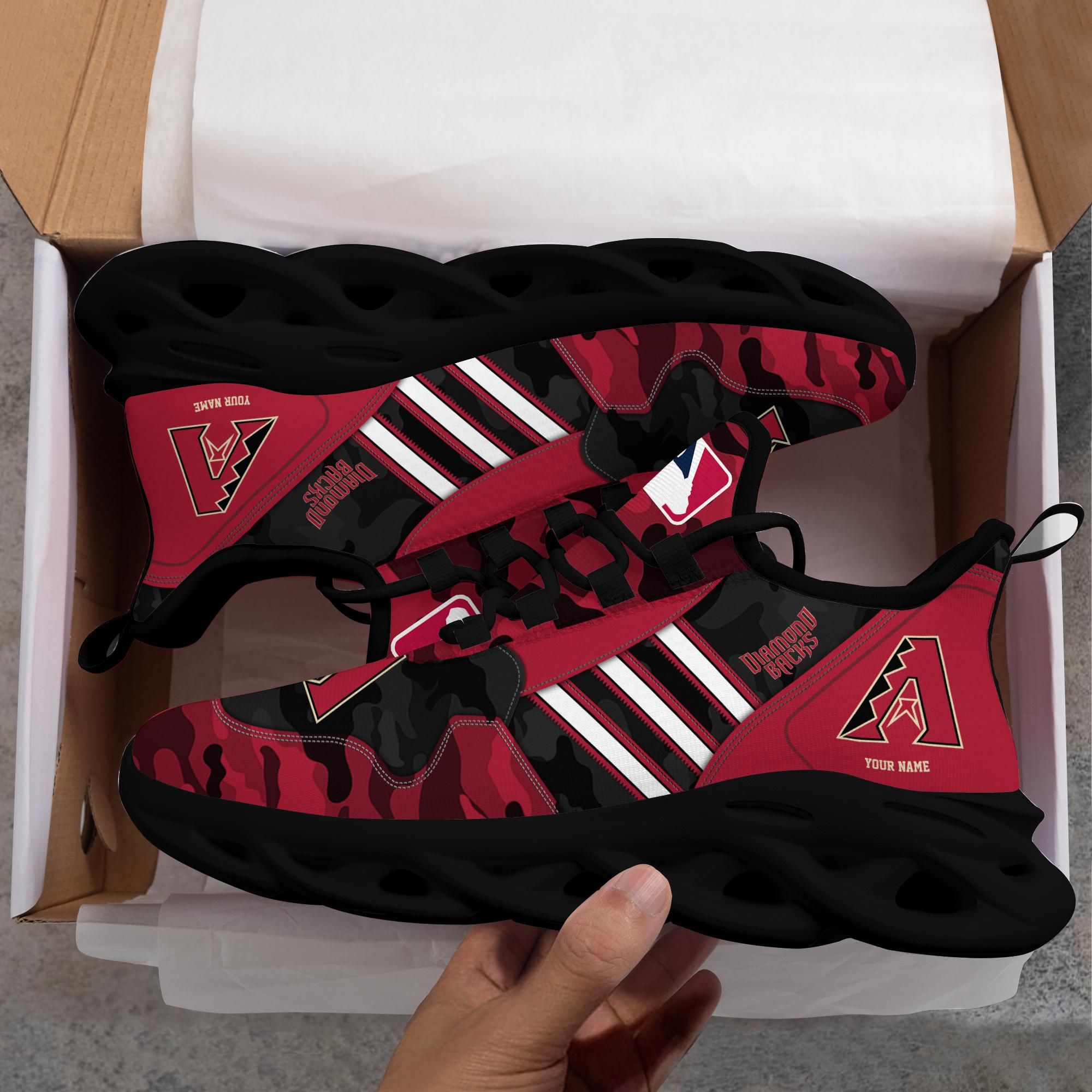 Personalized Arizona Diamondbacks Max Soul Shoes Sneakers for Men And Women – MLB Baseball Fan Shoes, Team Sneakers - Image 3
