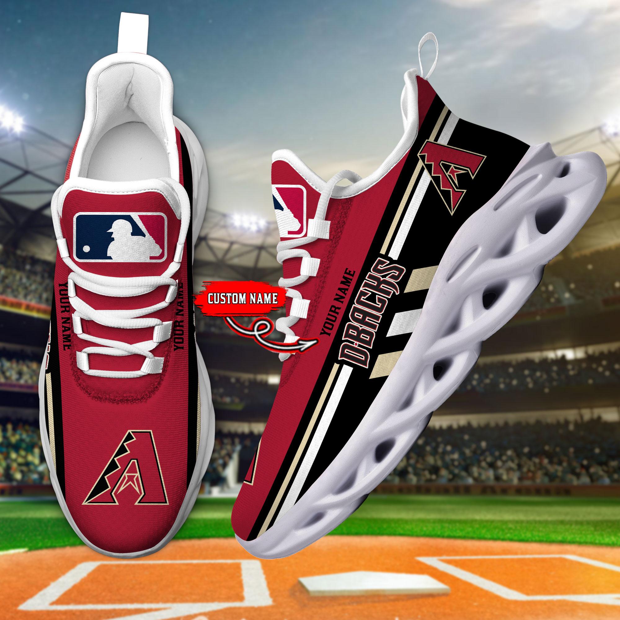 Personalized Arizona Diamondbacks Max Soul Shoes Sneakers for Men And Women – MLB Baseball Fan Shoes, Team Sneakers - Image 3