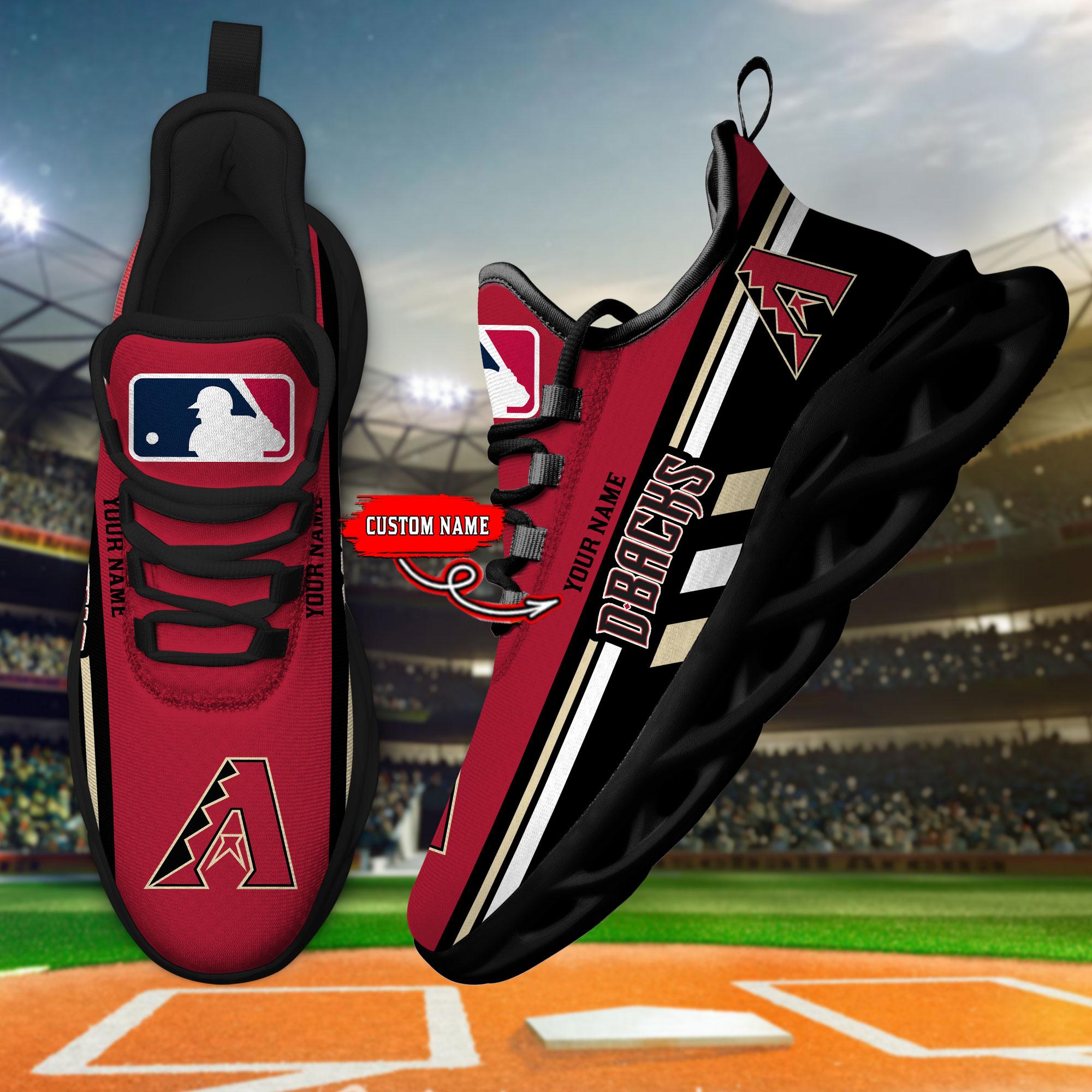 Personalized Arizona Diamondbacks Max Soul Shoes Sneakers for Men And Women – MLB Baseball Fan Shoes, Team Sneakers - Image 4