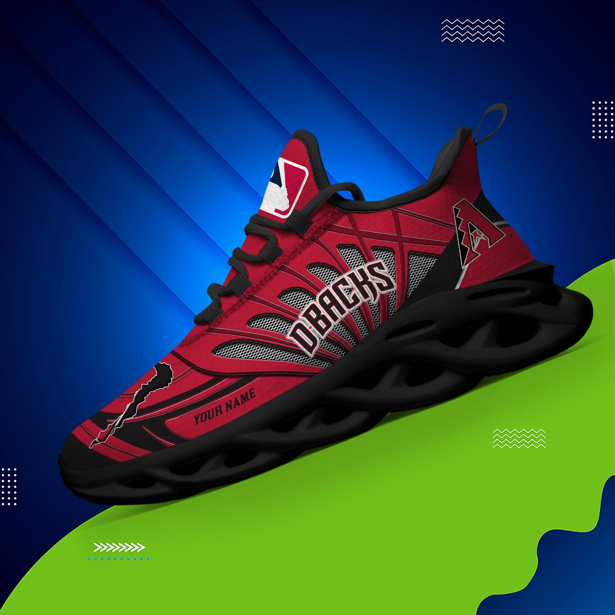 Personalized Arizona Diamondbacks Max Soul Shoes Sneakers for Men And Women – MLB Baseball Fan Shoes, Team Sneakers - Image 3