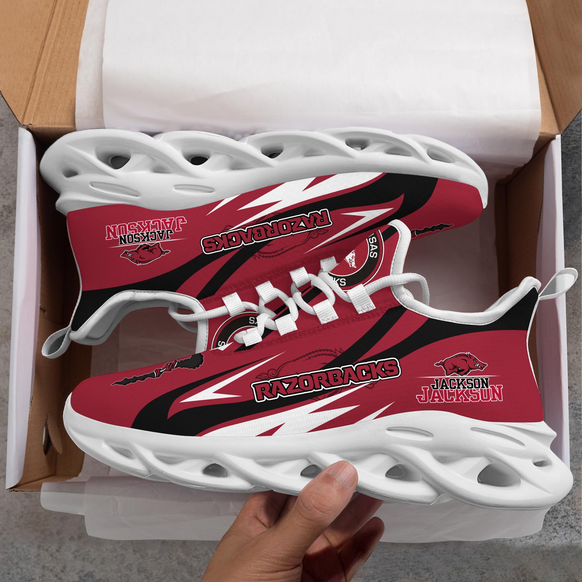 Personalized Arkansas Razorbacks Max Soul Shoes Sneakers for Men And Women – NCAA Fan Shoes, Team Sneakers - Image 7