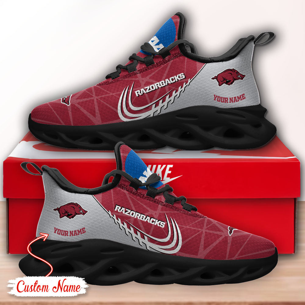 Personalized Arkansas Razorbacks NCAA Max Soul Shoes Sneakers for Men And Women – NCAA Fan Shoes, Team Sneakers