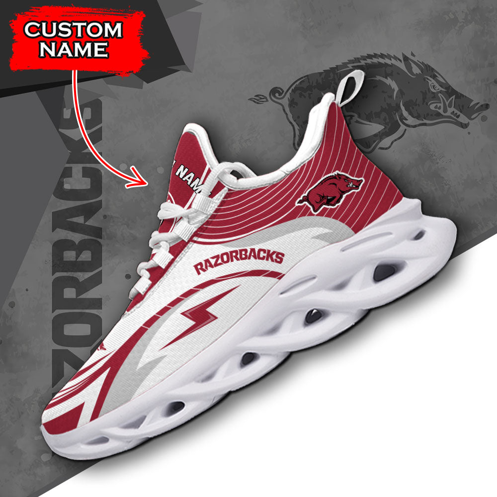 Personalized Arkansas Razorbacks NCAA Max Soul Shoes Sneakers for Men And Women – NCAA Fan Shoes, Team Sneakers