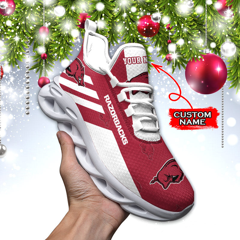 Personalized Arkansas Razorbacks NCAA Max Soul Shoes Sneakers for Men And Women – NCAA Fan Shoes, Team Sneakers - Image 5