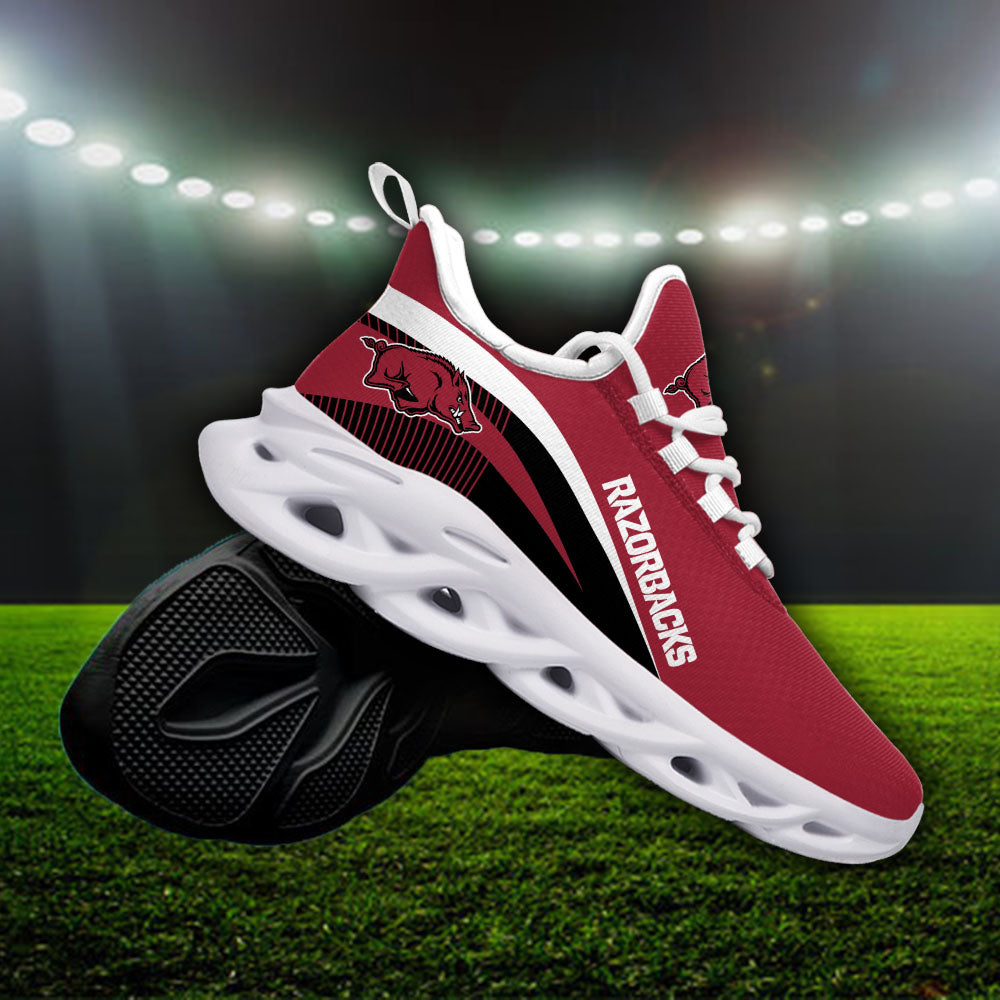 Personalized Arkansas Razorbacks NCAA Max Soul Shoes Sneakers for Men And Women – NCAA Fan Shoes, Team Sneakers - Image 4