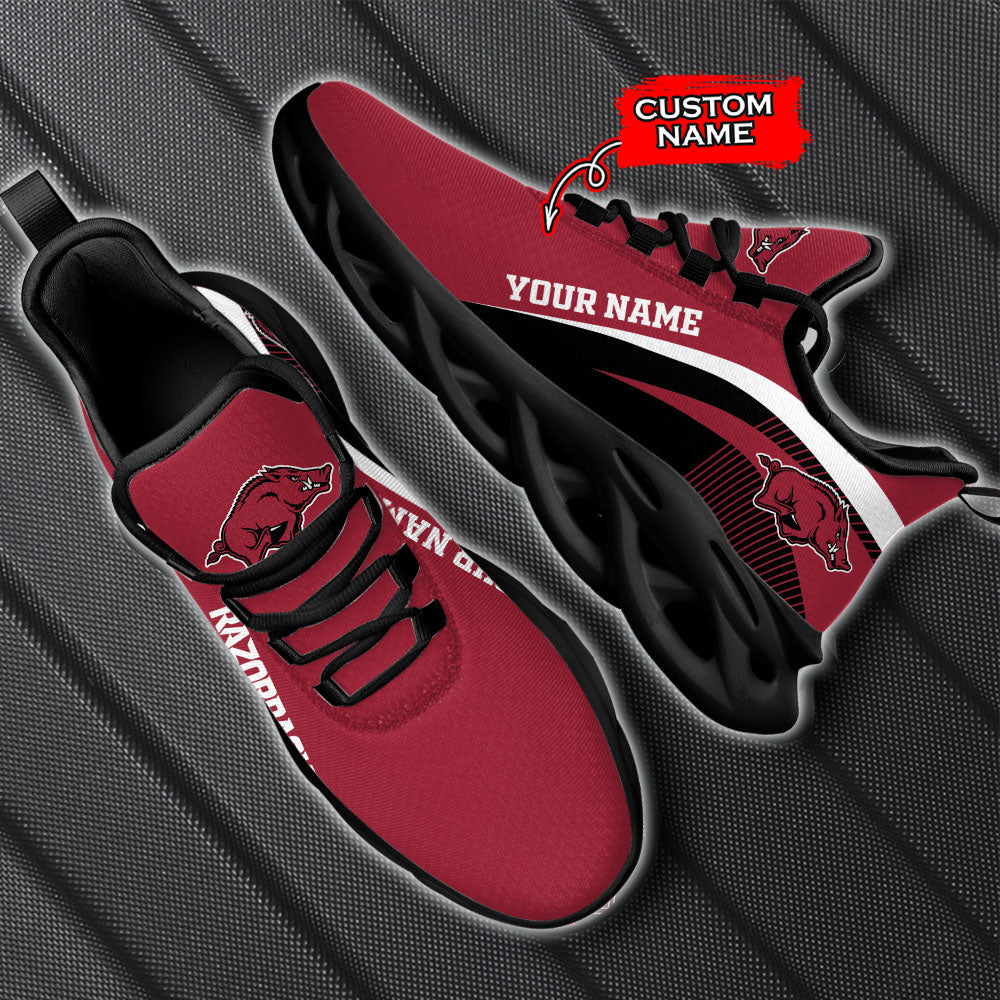 Personalized Arkansas Razorbacks NCAA Max Soul Shoes Sneakers for Men And Women – NCAA Fan Shoes, Team Sneakers - Image 7