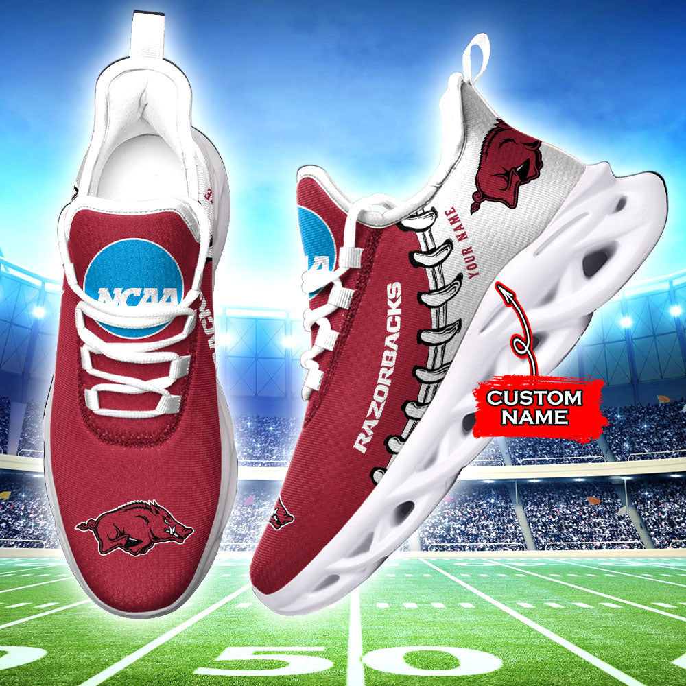 Personalized Arkansas Razorbacks NCAA Max Soul Shoes Sneakers for Men And Women – NCAA Fan Shoes, Team Sneakers