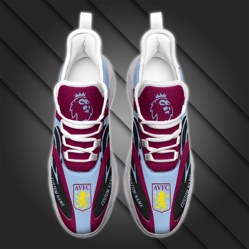 Personalized Aston Villa NCAA Max Soul Shoes Sneakers for Men And Women – NCAA Fan Shoes, Team Sneakers - Image 3