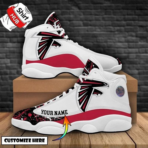Personalized Atlanta Falcons JD13 Sneakers Shoes for Men & Women | Custom Fan Gift