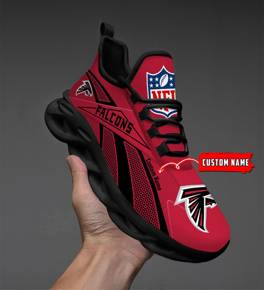 Personalized Atlanta Falcons Max Soul Shoes Sneakers for Men And Women – NFL Football Fan Shoes, Team Sneakers