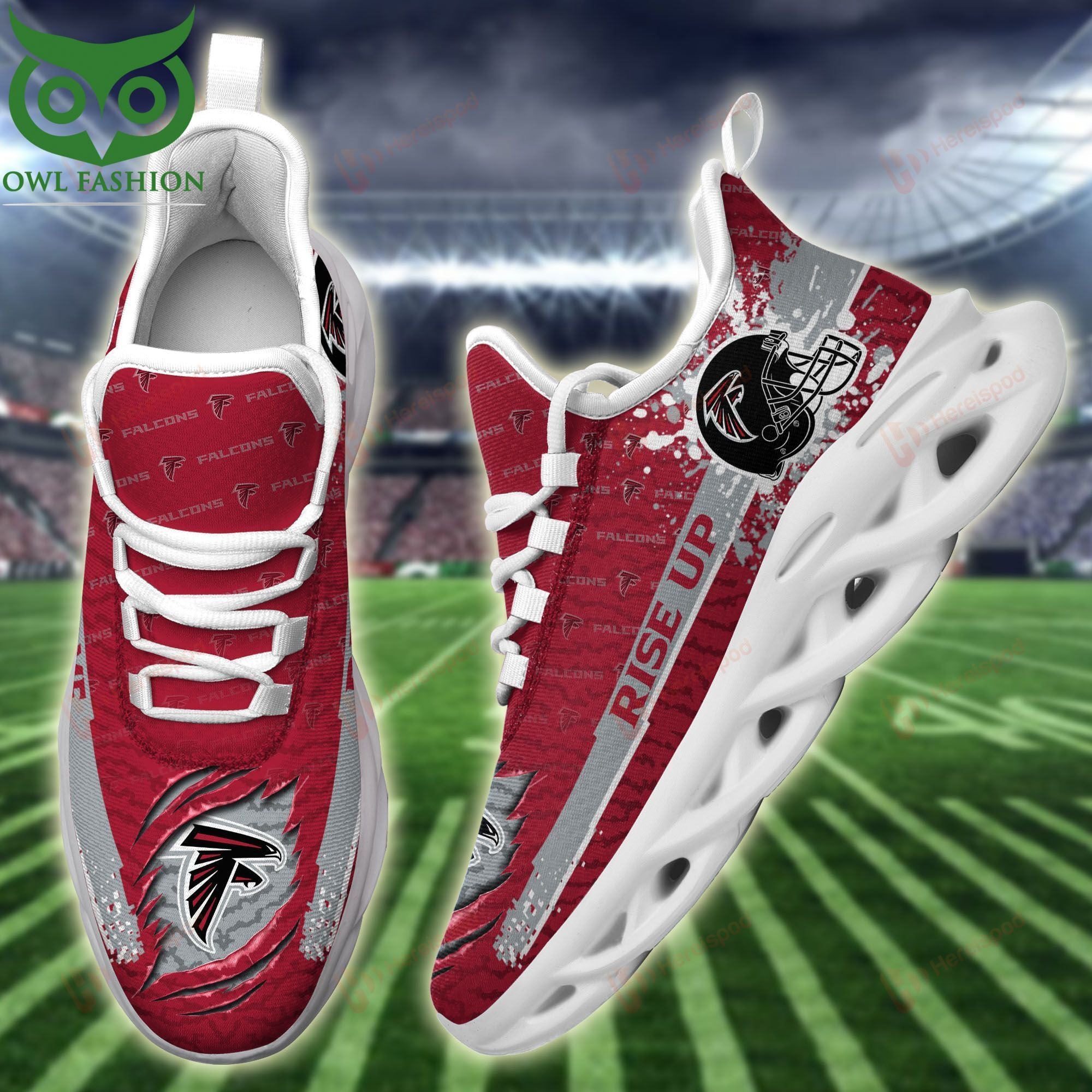 Personalized Atlanta Falcons Max Soul Shoes Sneakers for Men And Women – NFL Football Fan Shoes, Team Sneakers