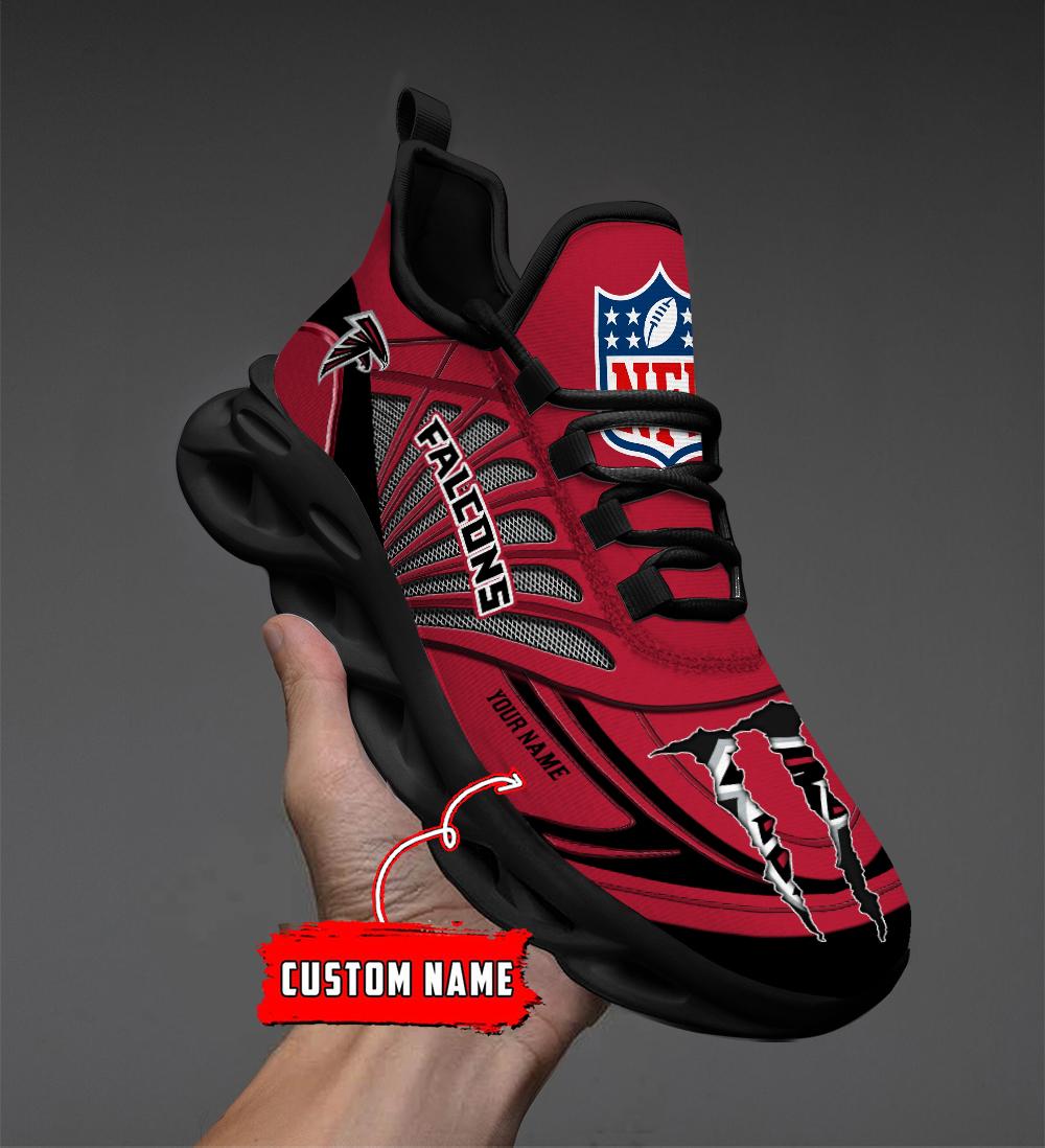 Personalized Atlanta Falcons Max Soul Shoes Sneakers for Men And Women – NFL Football Fan Shoes, Team Sneakers - Image 6
