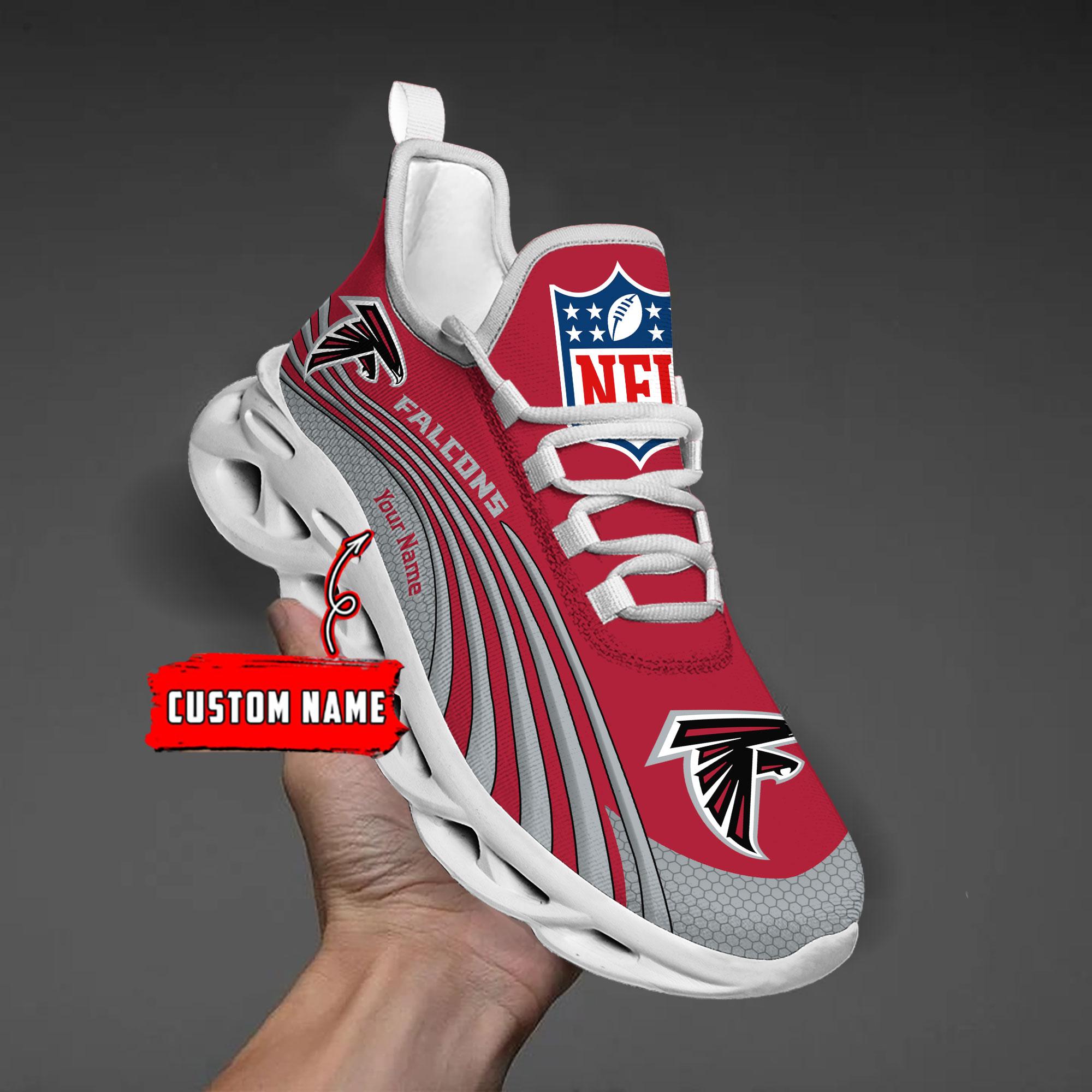 Personalized Atlanta Falcons Max Soul Shoes Sneakers for Men And Women – NFL Football Fan Shoes, Team Sneakers