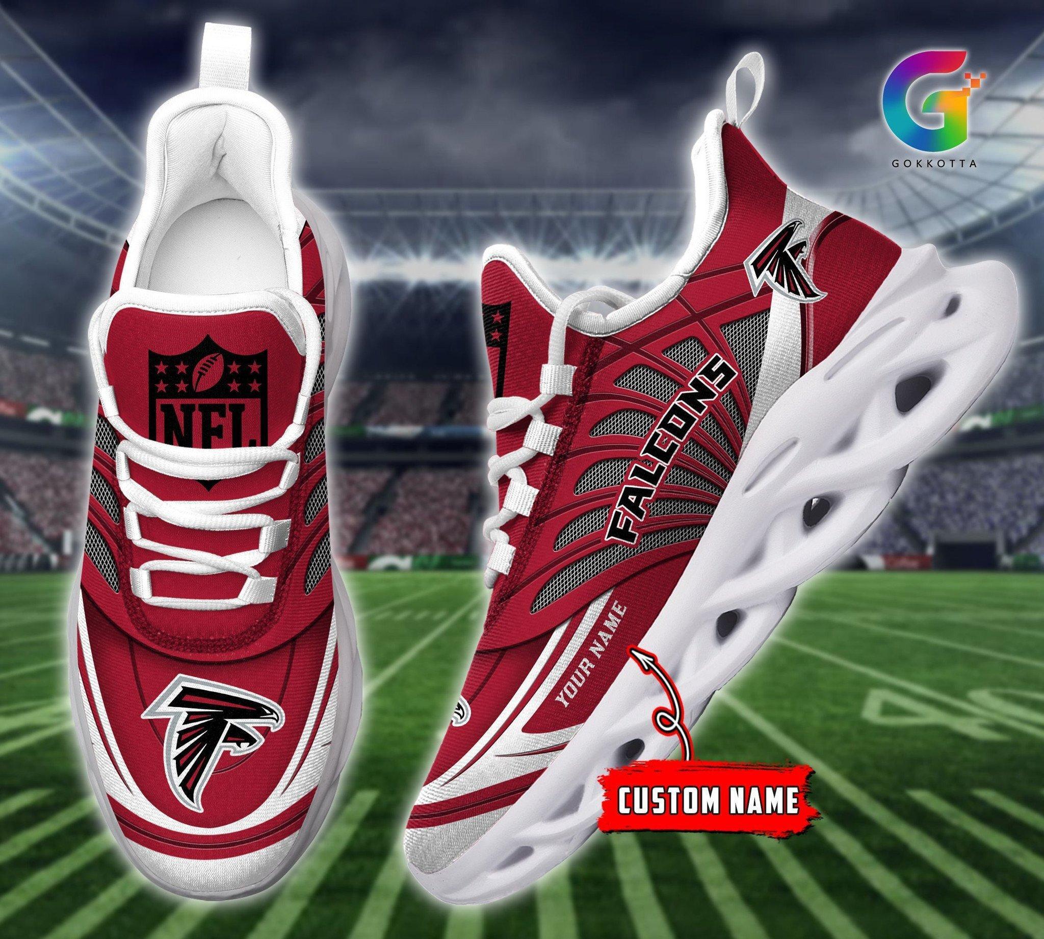 Personalized Atlanta Falcons Max Soul Shoes Sneakers for Men And Women – NFL Football Fan Shoes, Team Sneakers