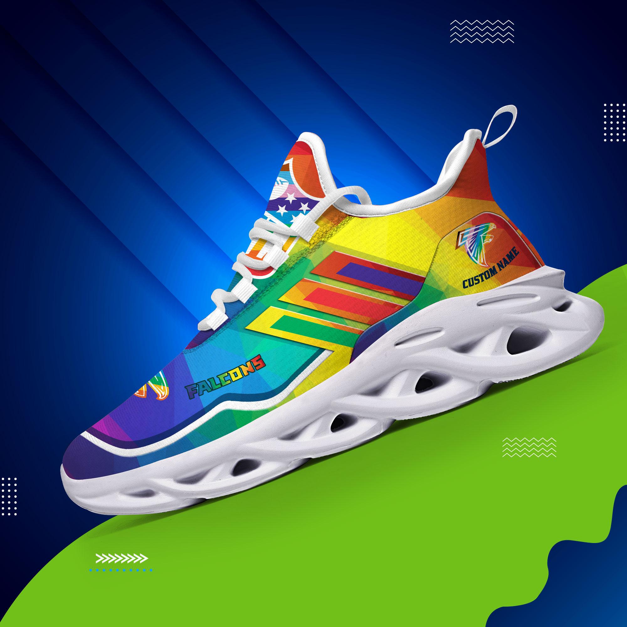 Personalized Atlanta Falcons Max Soul Shoes Sneakers for Men And Women – NFL Football Fan Shoes, Team Sneakers - Image 6