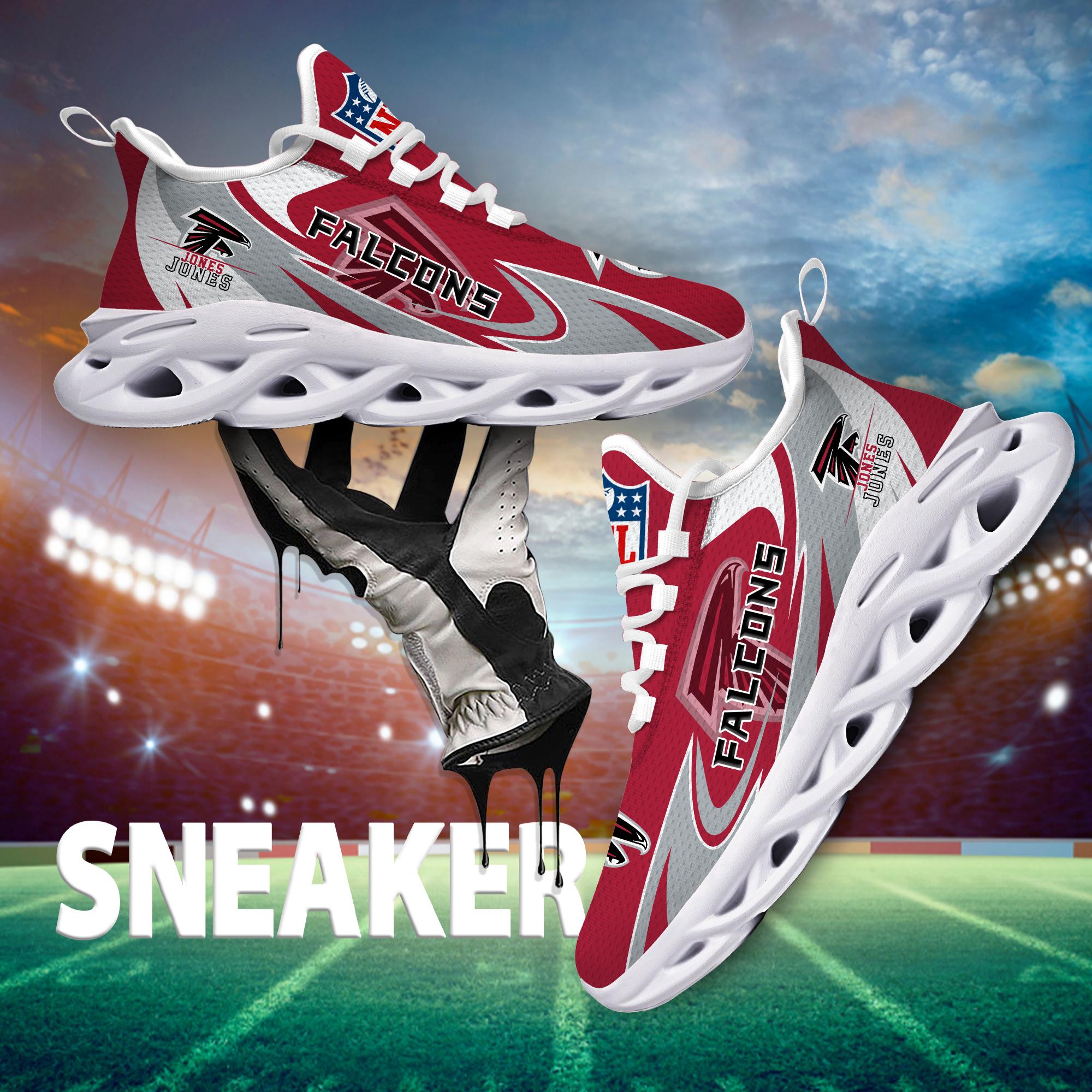Personalized Atlanta Falcons Max Soul Shoes Sneakers for Men And Women – NFL Football Fan Shoes, Team Sneakers