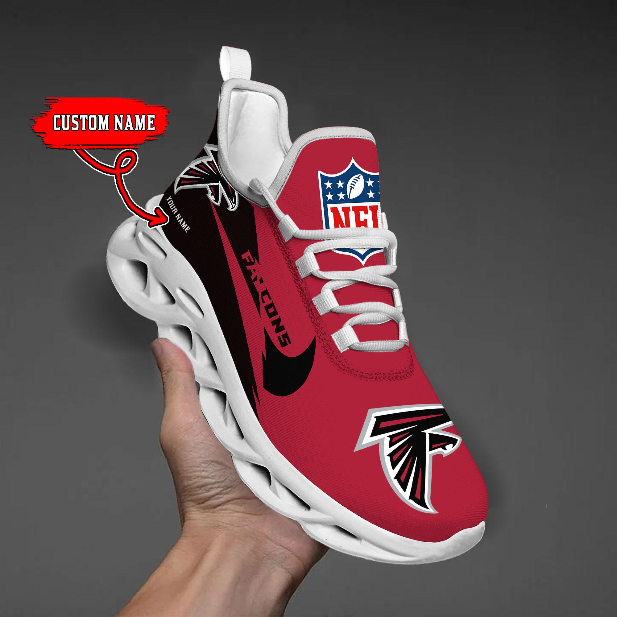Personalized Atlanta Falcons Max Soul Shoes Sneakers for Men And Women – NFL Football Fan Shoes, Team Sneakers
