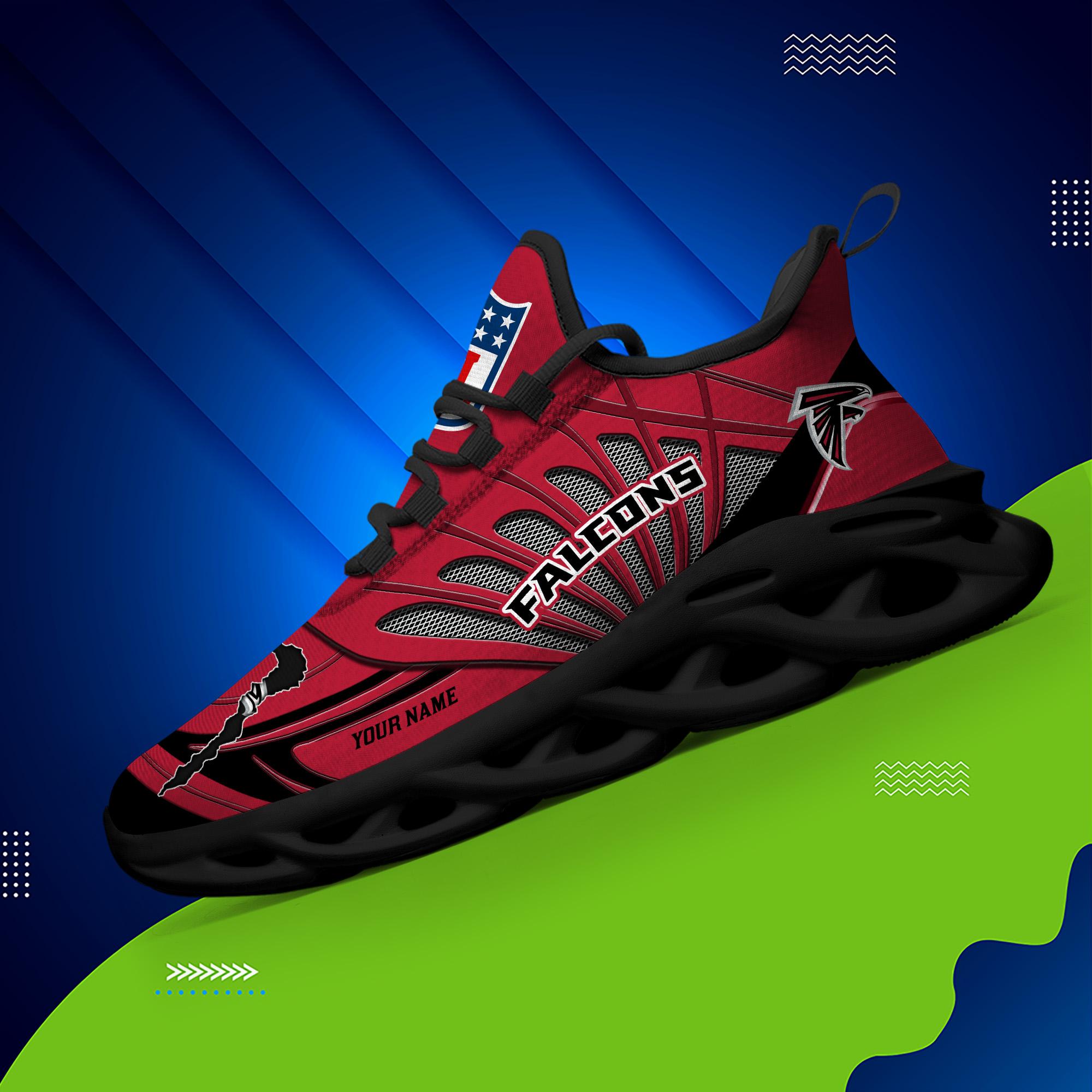 Personalized Atlanta Falcons Max Soul Shoes Sneakers for Men And Women – NFL Football Fan Shoes, Team Sneakers - Image 4