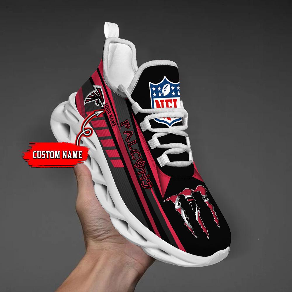 Personalized Atlanta Falcons Max Soul Shoes Sneakers for Men And Women – NFL Football Fan Shoes, Team Sneakers