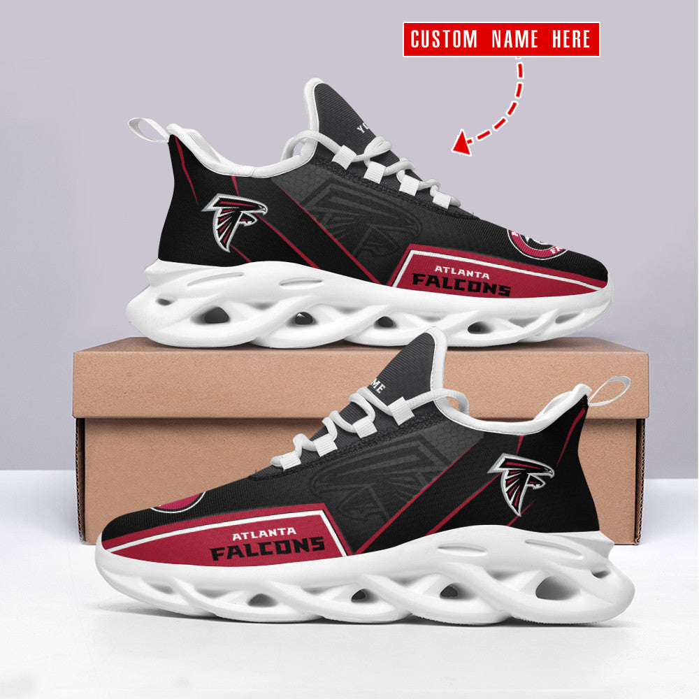Personalized Atlanta Falcons NFL Max Soul Shoes Sneakers for Men And Women – NFL Football Fan Shoes, Team Sneakers - Image 4