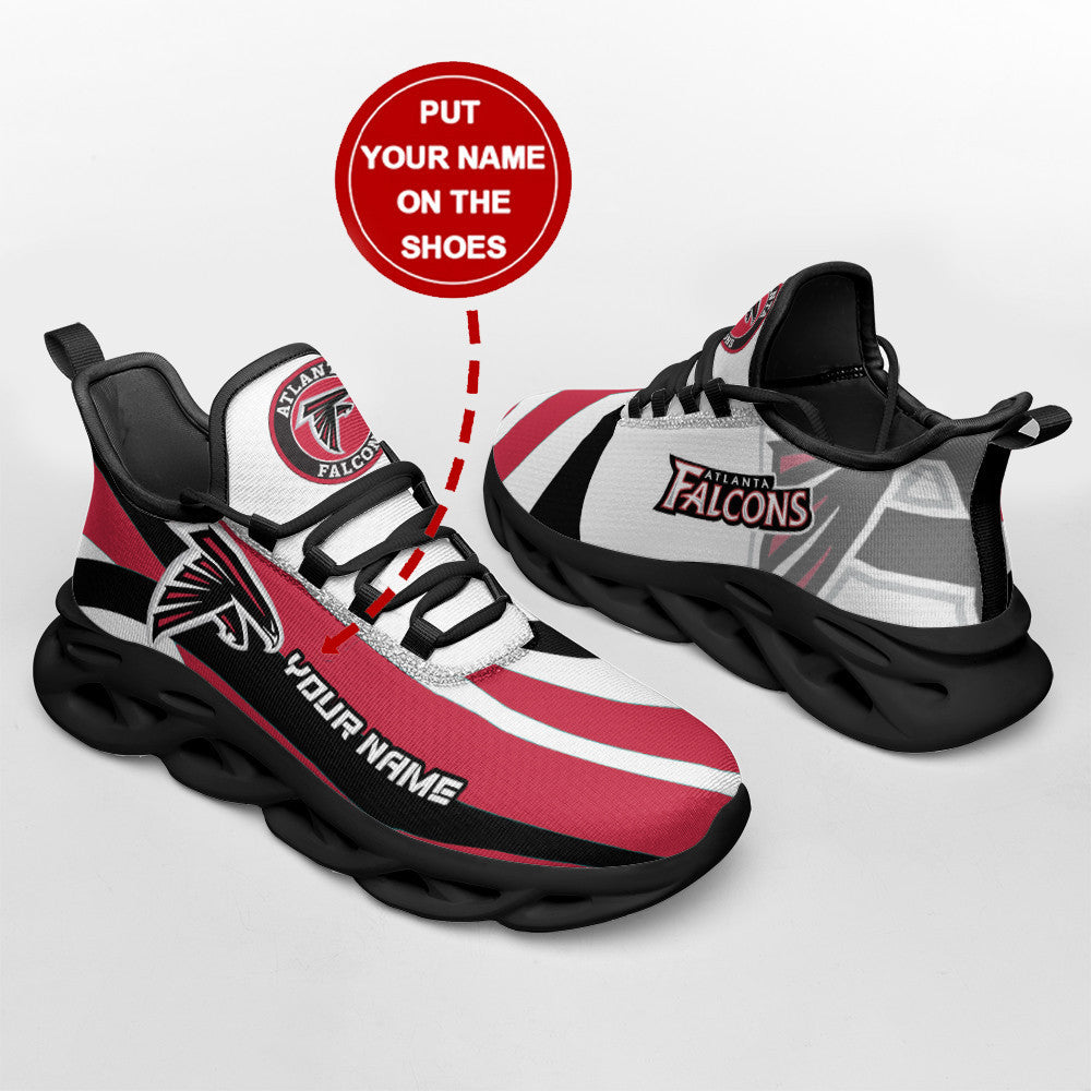 Personalized Atlanta Falcons NFL Max Soul Shoes Sneakers for Men And Women – NFL Football Fan Shoes, Team Sneakers
