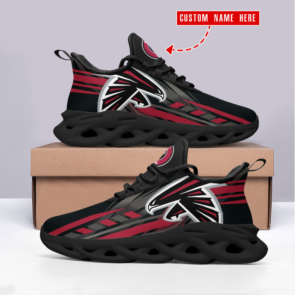 Personalized Atlanta Falcons NFL Max Soul Shoes Sneakers for Men And Women – NFL Football Fan Shoes, Team Sneakers