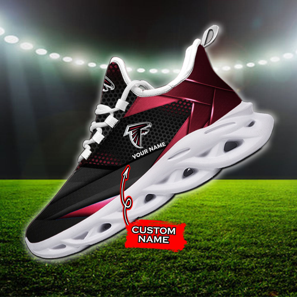 Personalized Atlanta Falcons NFL Max Soul Shoes Sneakers for Men And Women – NFL Football Fan Shoes, Team Sneakers