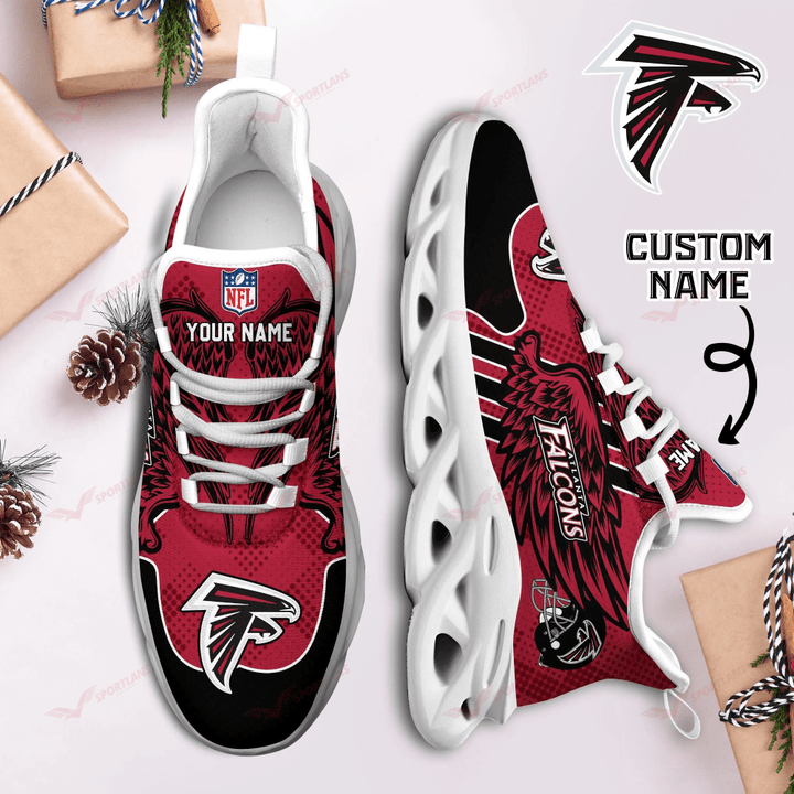 Personalized Atlanta Falcons NFL Max Soul Shoes Sneakers for Men And Women – NFL Football Fan Shoes, Team Sneakers