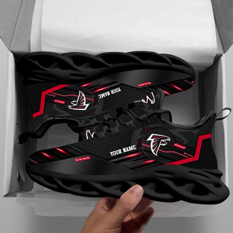 Personalized Atlanta Falcons NFL Max Soul Shoes Sneakers for Men And Women – NFL Football Fan Shoes, Team Sneakers